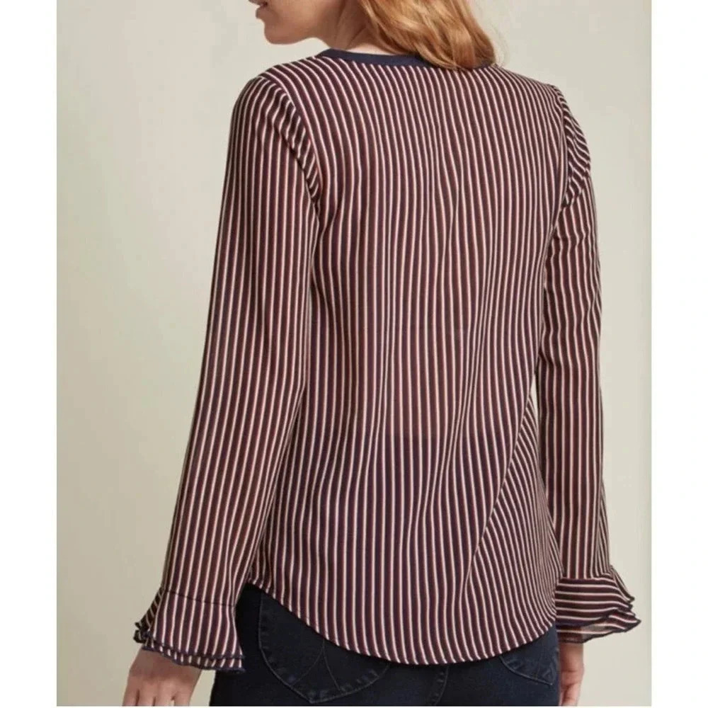 ModCloth women’s long sleeve blouse. Size medium - Picture 4 of 6